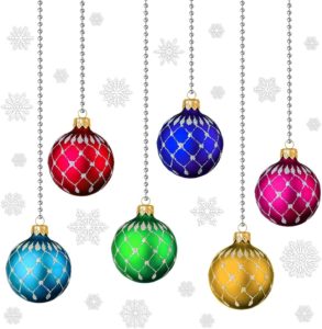 Christmas Window Bauble Stickers