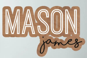 Wooden Nursery Name Signs