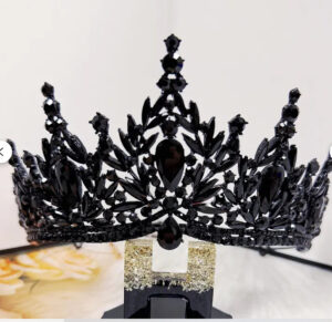 Black Crystal Tiara Black Crystal Tiara